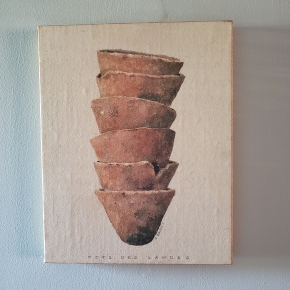 Pots Des Landes Canvas Print Valerie Baudry - Picture 2 of 5